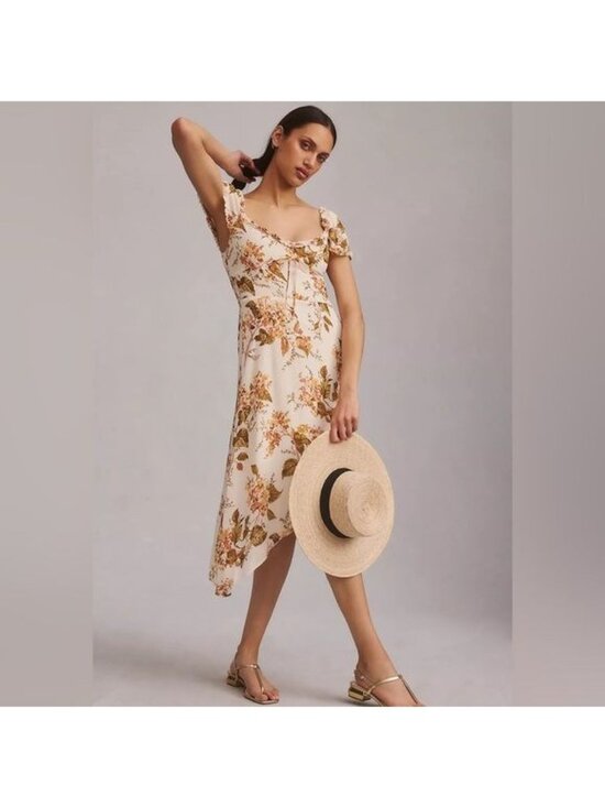 Reformation Dresses & Skirts - Reformation Women’s Dress Size 12 Maebry Bella Floral High Low Hem Feminine NWT